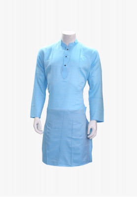 Dhupiyan plain work panjabi