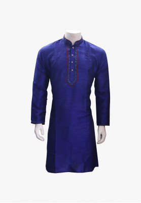 Katan embroidery party panjabi