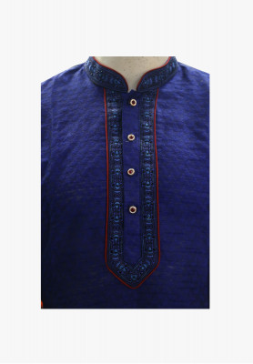 Katan embroidery party panjabi