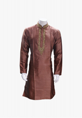 Maroon karchupi party panjabi