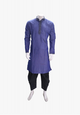 China cotton embroidery party panjabi