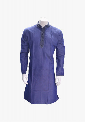 China cotton embroidery party panjabi