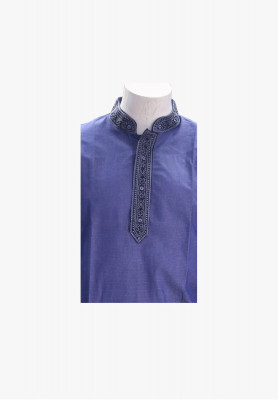 China cotton embroidery party panjabi