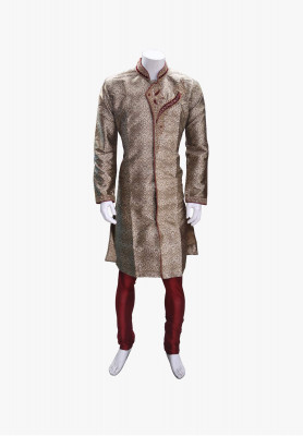 Stone karchupi wedding sherwani set