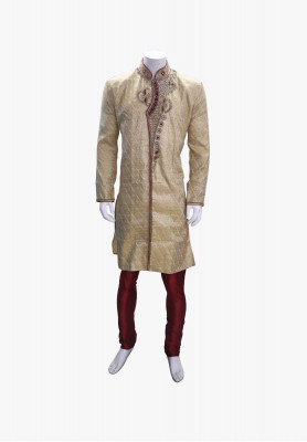Stone karchupi indian wedding sherwani