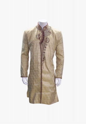 Stone karchupi indian wedding sherwani