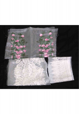 Half silk sober party three piece