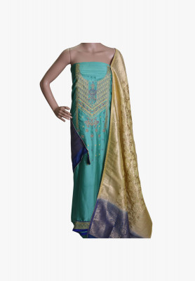 Shamooz silk embroidery party four piece