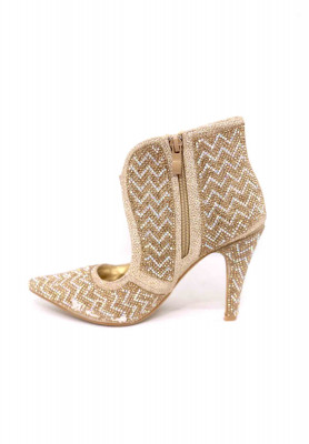 Artificial leather stone karchupi heel