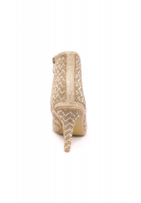 Artificial leather stone karchupi heel