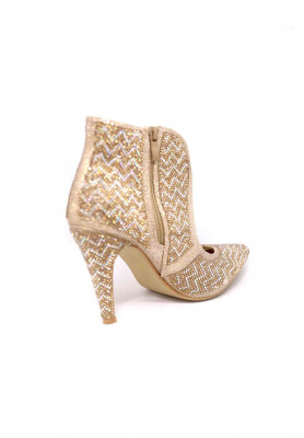 Artificial leather stone karchupi heel
