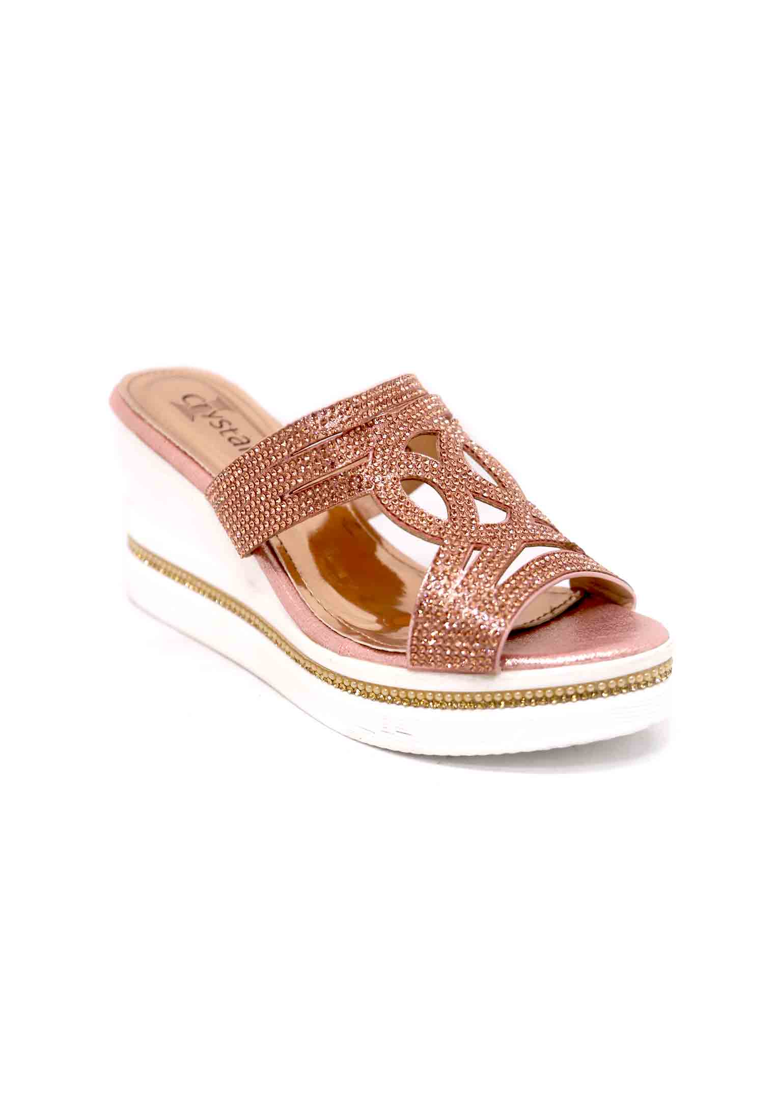 Artificial leather stone boston heel