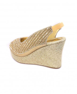Chinese artificial leather stone boston heel