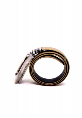 Black leather party belt