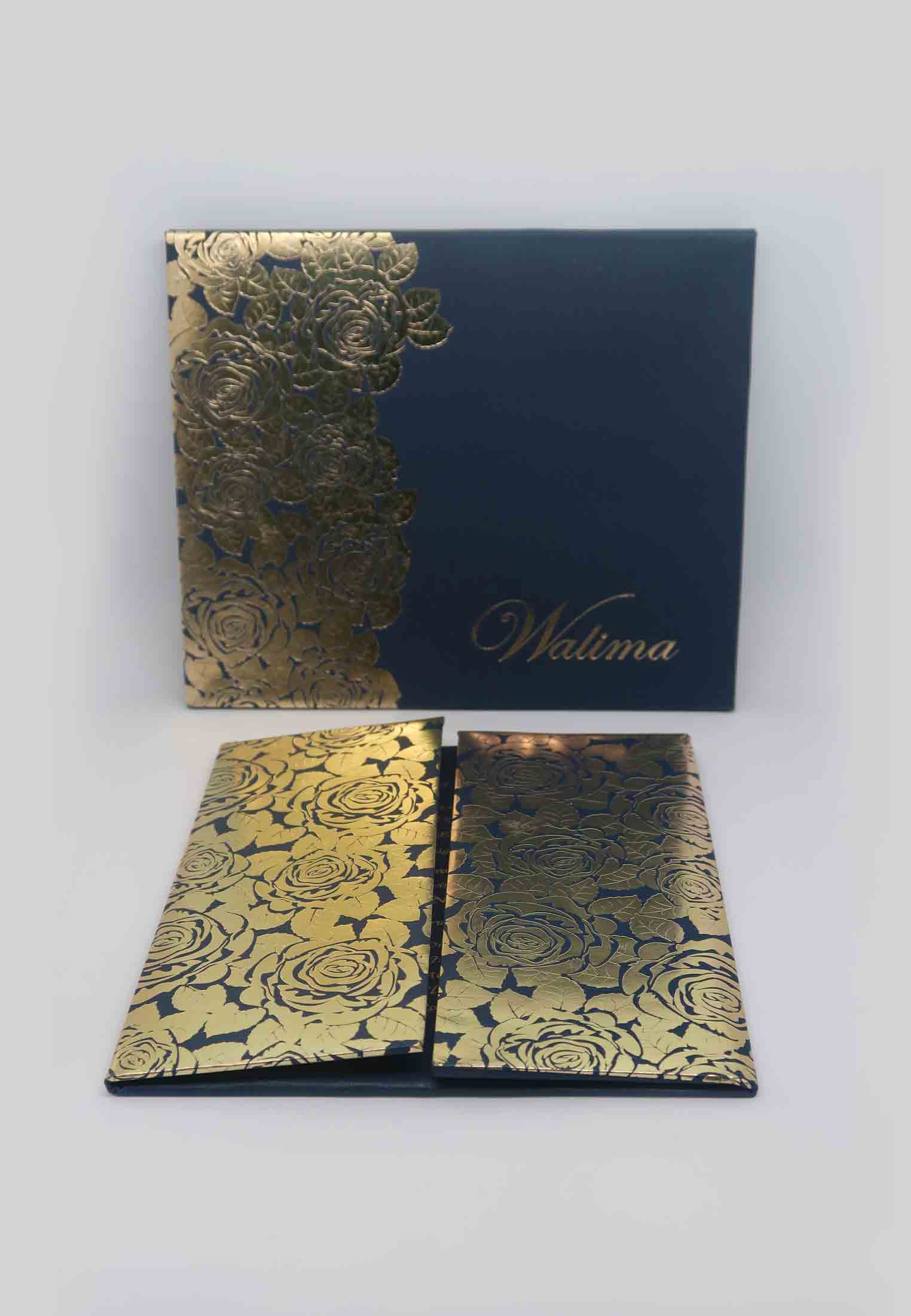 Folding style invitation card