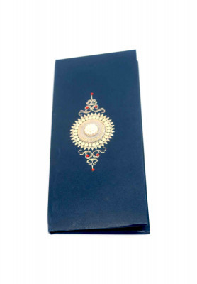 Flip wedding invitation card