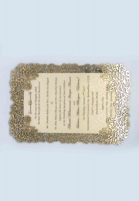 Frame format invitation card