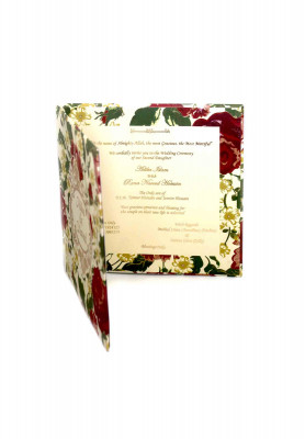 Floral Wedding Invitation Card