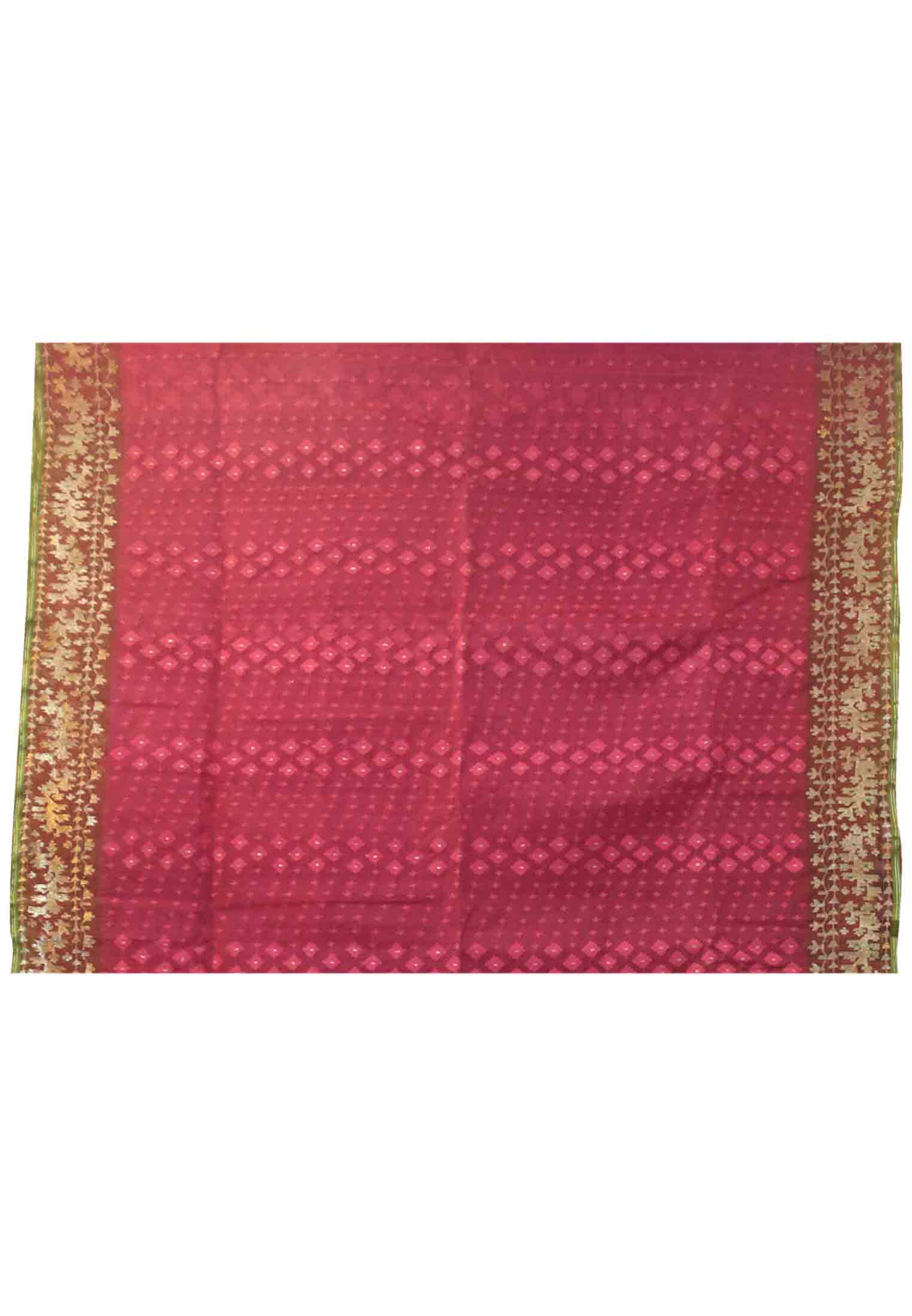 Thread jori party jamdani saree