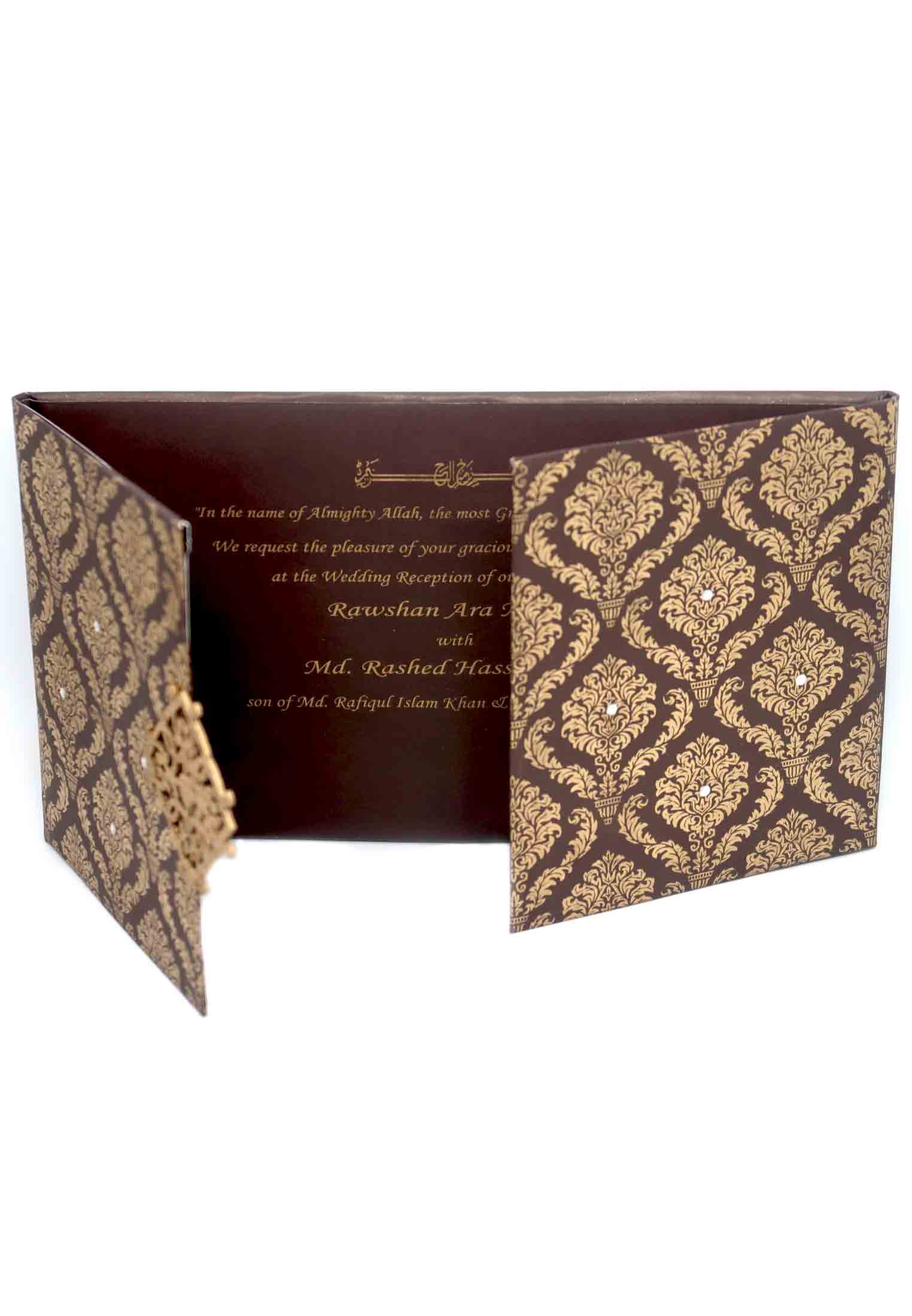 Standard cover invitation card