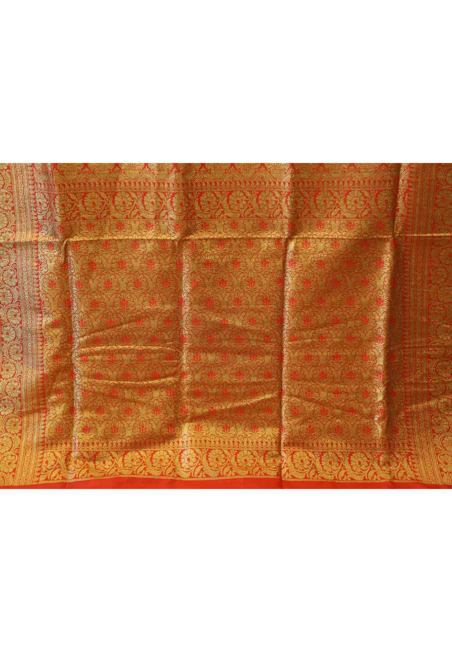 Katan jori work wedding party saree