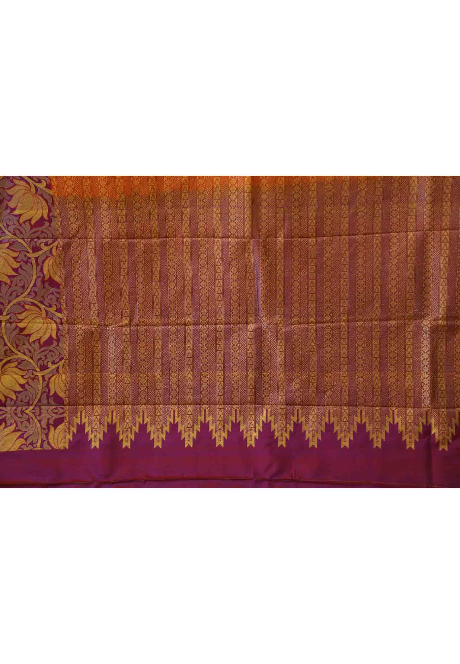Katan real jori kanjivaram wedding saree