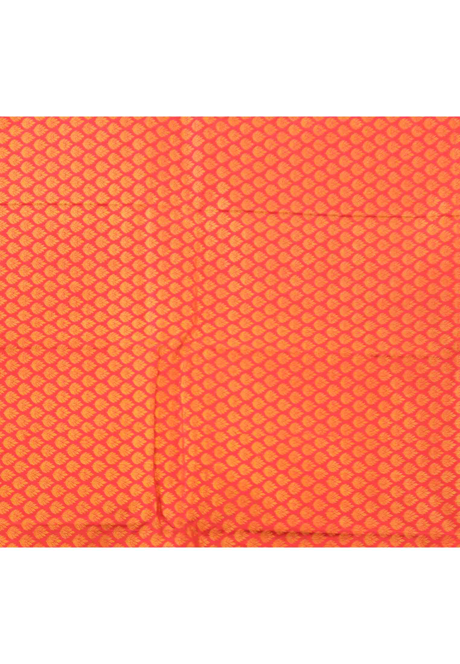 Katan jori work half kanjivaram saree
