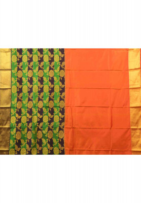 Katan magenta kanjivaram saree