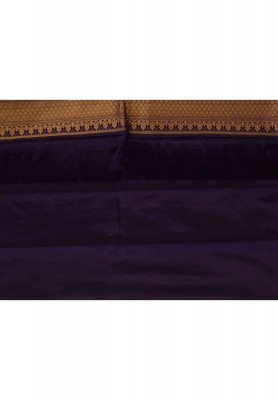 Katan magenta kanjivaram saree