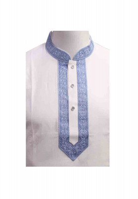 White Cotton Panjabi