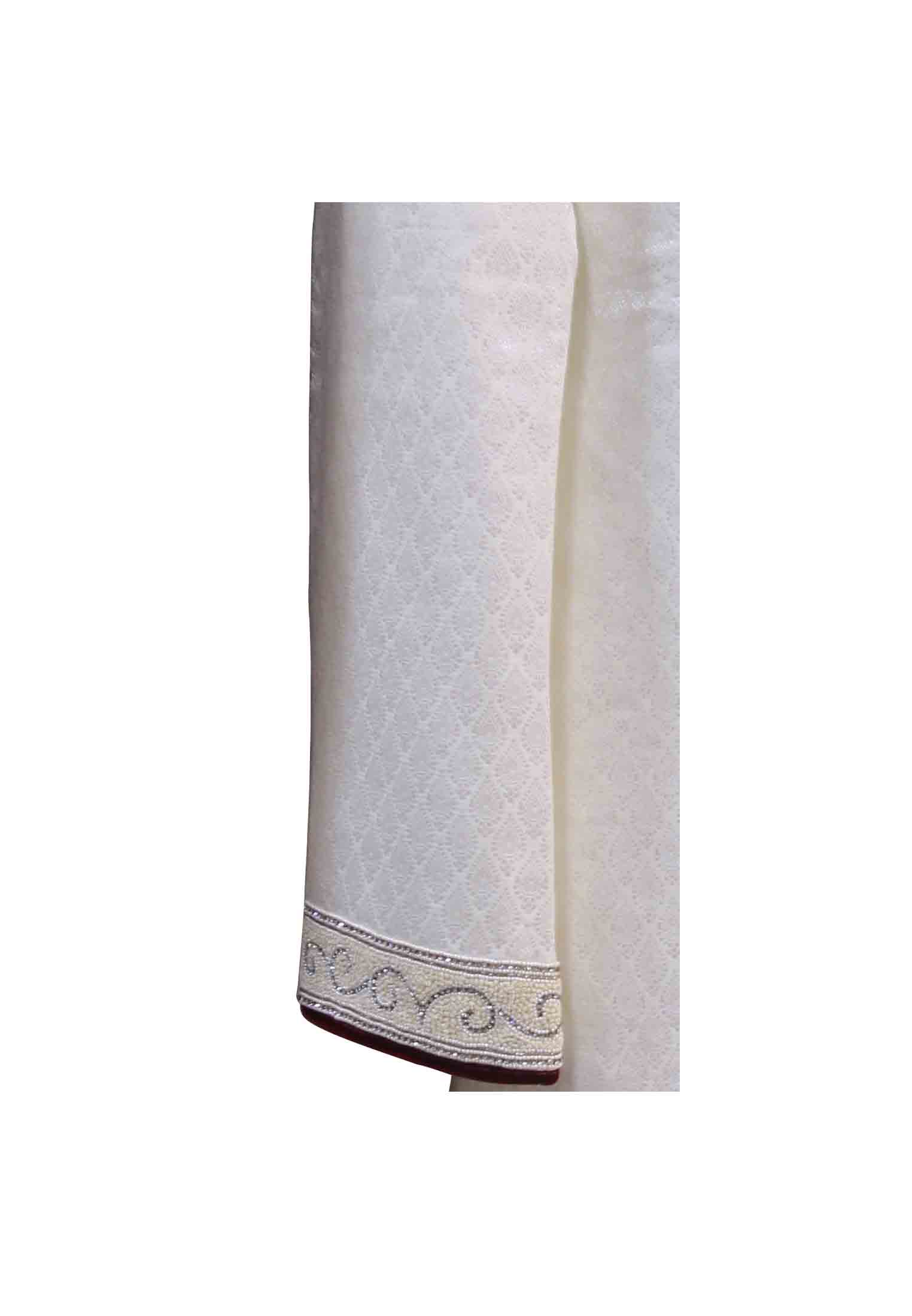 Indian Plain White Sherwani