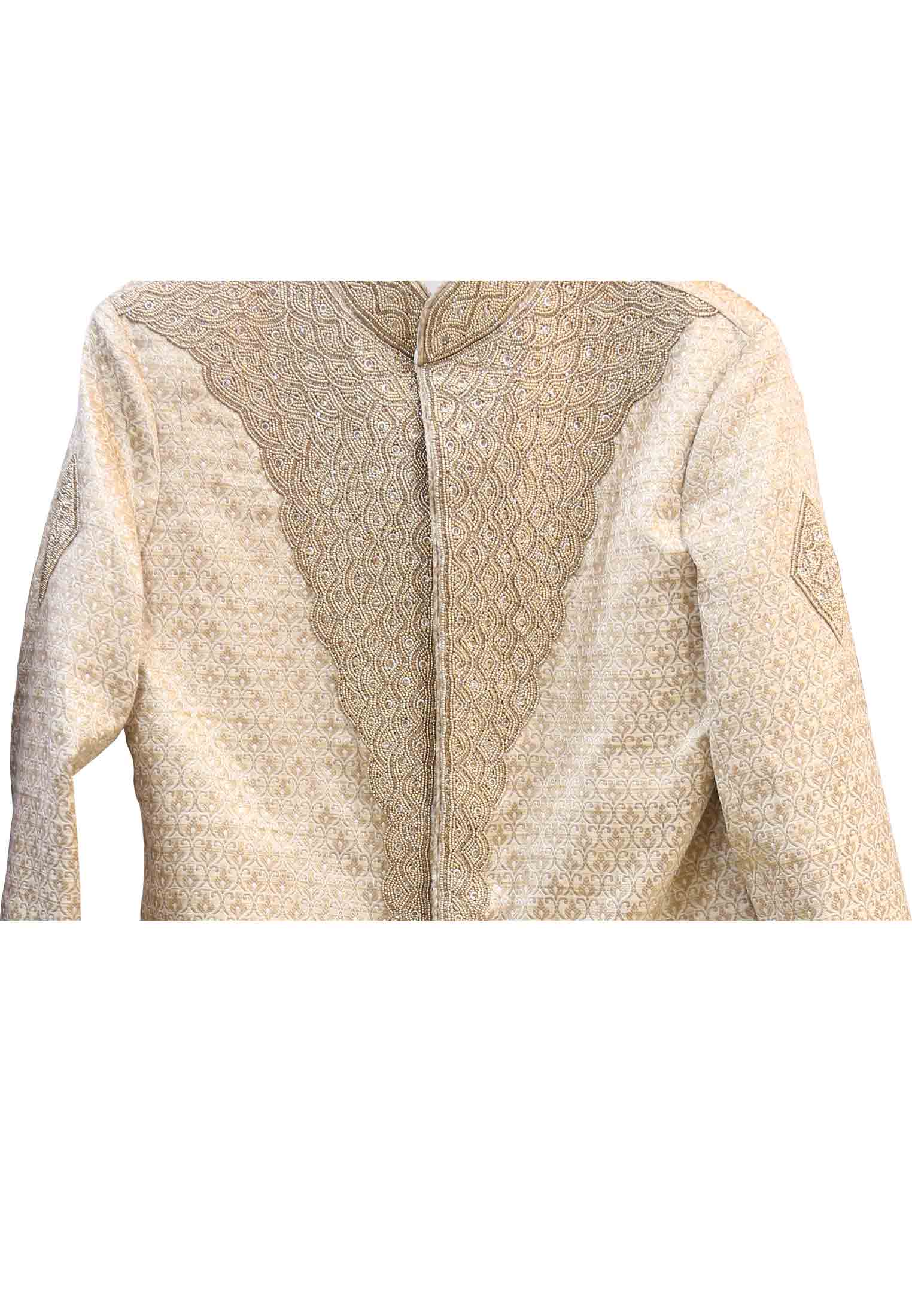 Golden Katan Sherwani