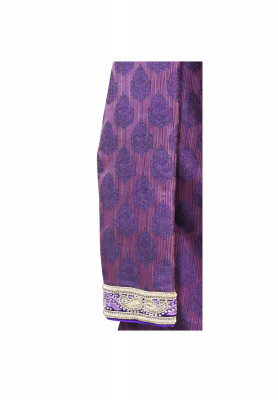Purple Katan Sherwani