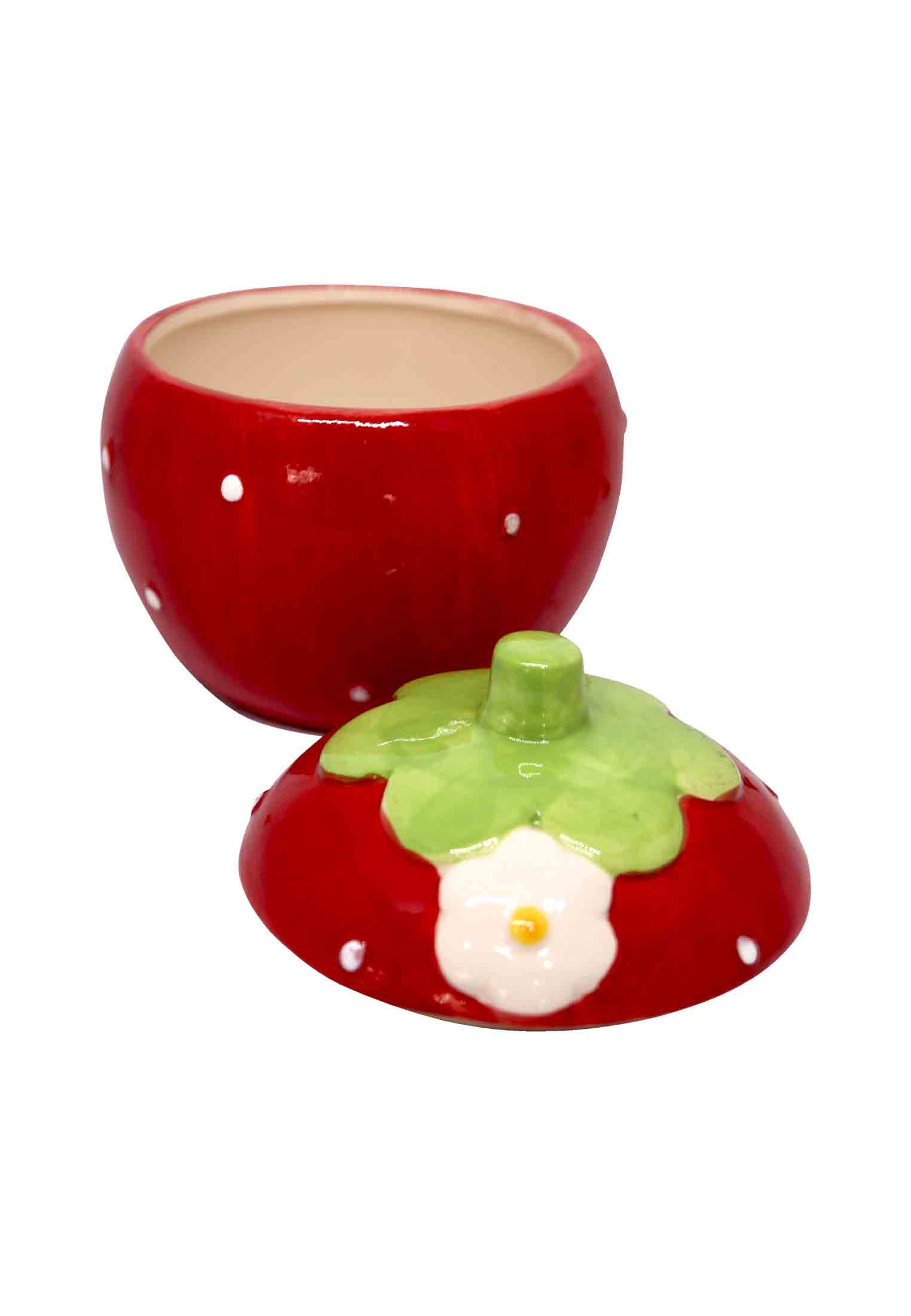 Tomato Shaped Candy Pot
