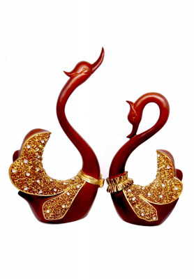 Goose Shaped Show Piece