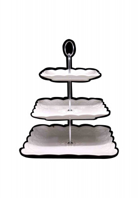 Three step cake stand.