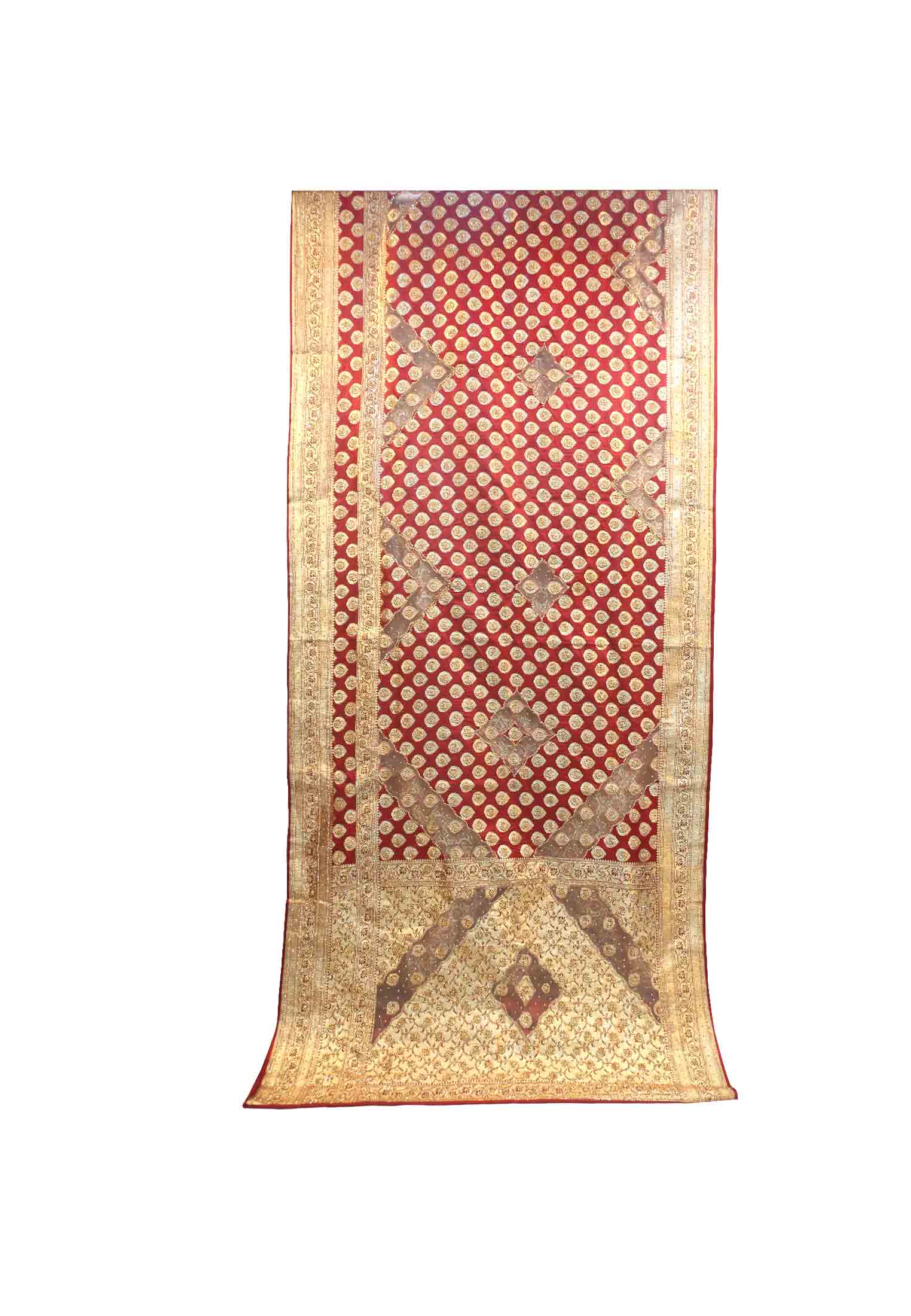 Indian Maroon Benarasi