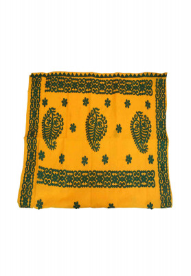 Silk aplick saree