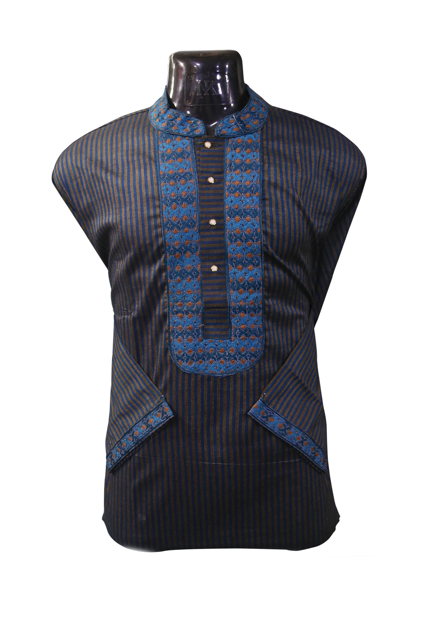 Deep Blue Colored Panjabi