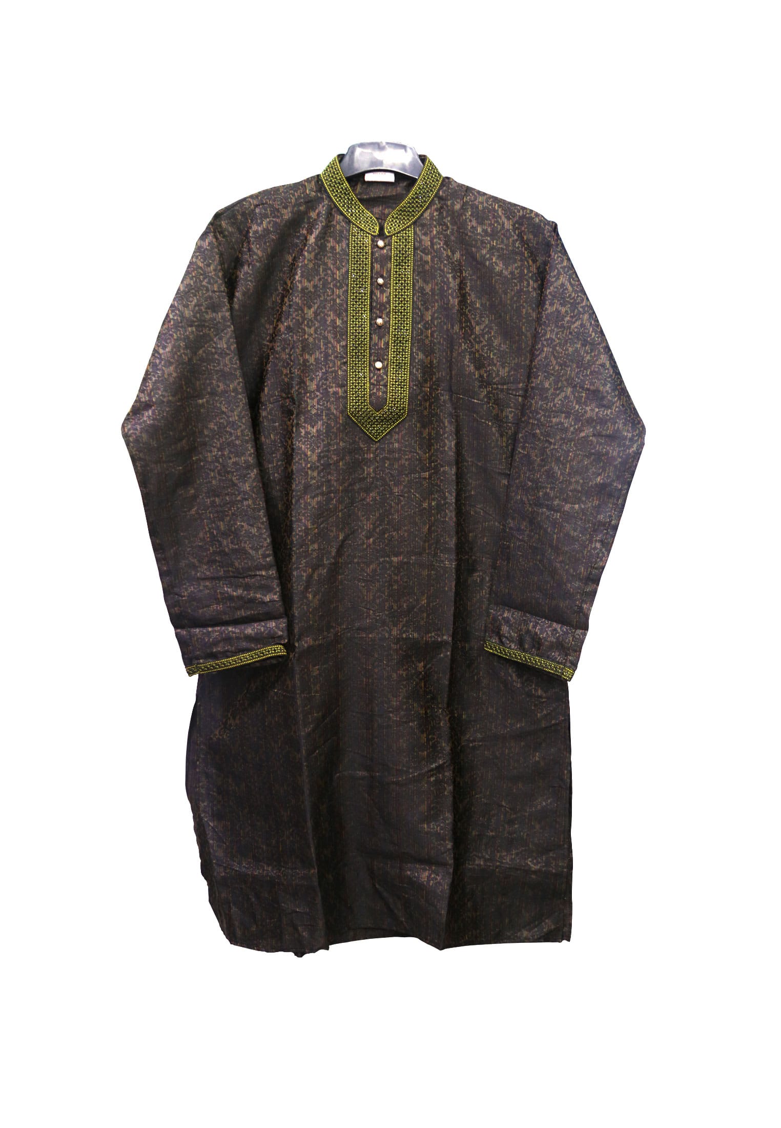 Deep Olive Katan Panjabi