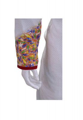 White Cotton Panjabi