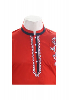 Traditional Red Panjabi