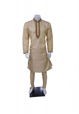 Golden Indian Panjabi for Men