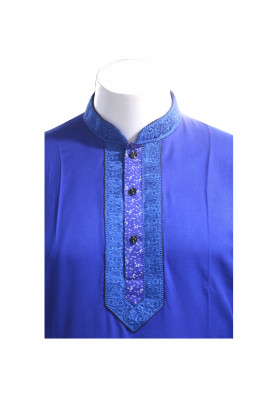 Blue Shatton Indian Panjabi