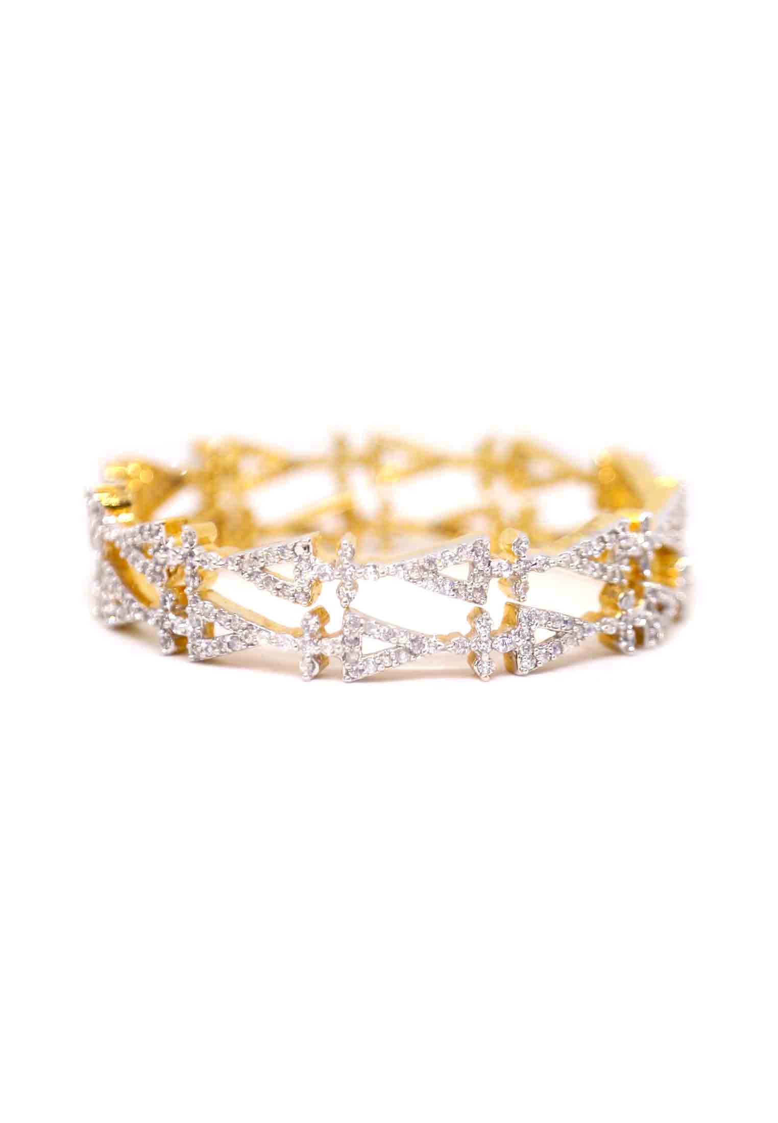 Triangle Designed Diamond Cut Churi