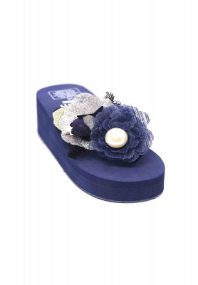 High Heel Shoe with Floral Design