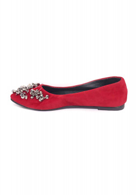 Velvet High Heel Shoe