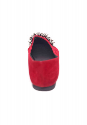 Velvet High Heel Shoe