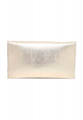 Square Shaped Golden Party Purse