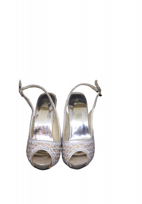 Stone Work High Pencil Heel